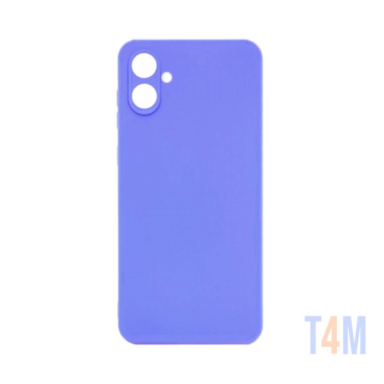 Capa de Silicone com Moldura de Câmera para Samsung Galaxy A05 Roxo